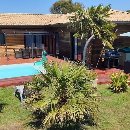 Avec Piscine Chauffee Casa de Férias Moliets-et-Maa