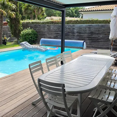 Avec Piscine Chauffee Moliets-et-Maa