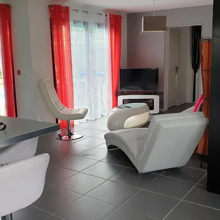 Tatil Evi Avec Piscine Chauffee Moliets-et-Maa