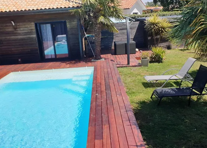 Avec Piscine Chauffee Feriehus